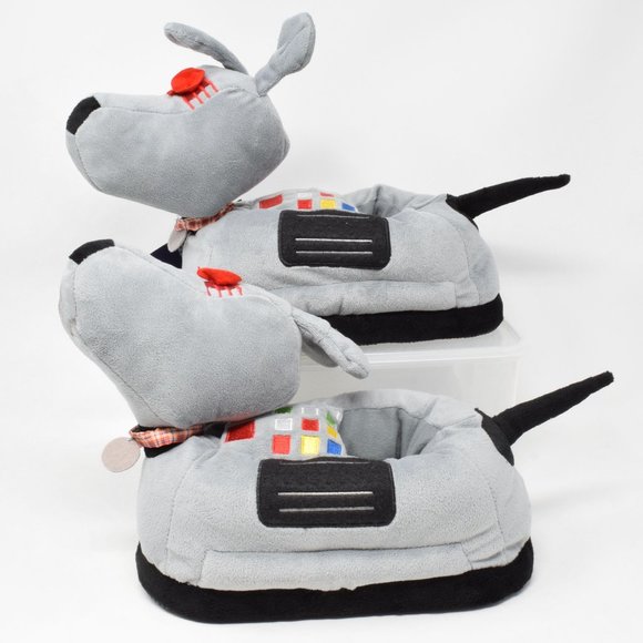 Doctor Who K9 Dog Adult Slippers Women 5 to 7 New - Picture 4 of 10